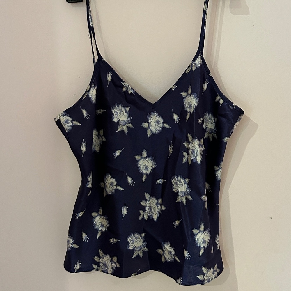 Vintage Silk Tank Top